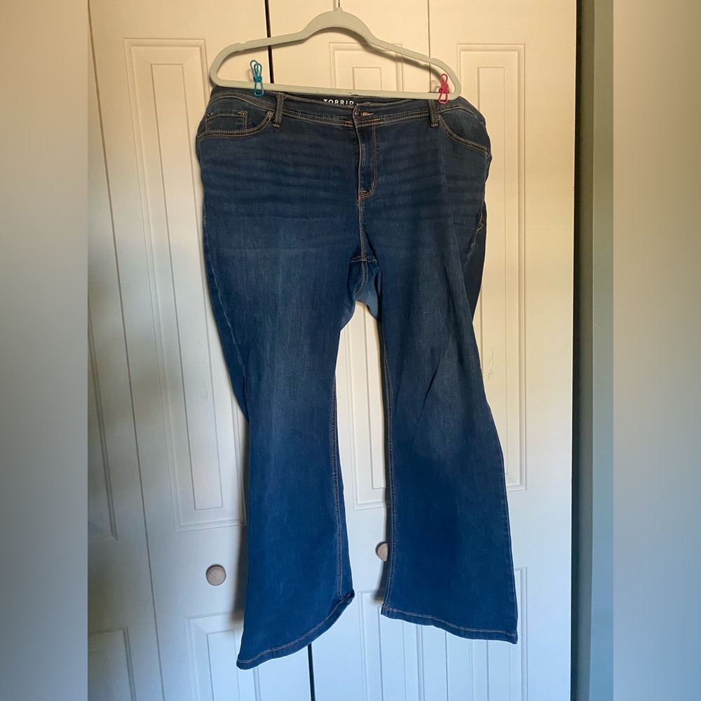 Torrid Luxe Sim Boot Super Stretch Sz 22R